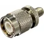 Wittenberg Antennen 102185 adapter metalowy prosty TNC męski na SMA żeński