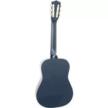 Dimavery AC-303 Gitara klasyczna 1/2 rozmiaru niebieska 535 mm skala dla początkujących