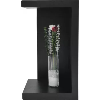 EUROPALMS Crystal Eucalyptus sztuczna roślina, biała, 81cm, 12-pak 82600202