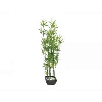 EUROPALMS Sztuczny bambus w dekoracyjnej misie, 120cm 82509261