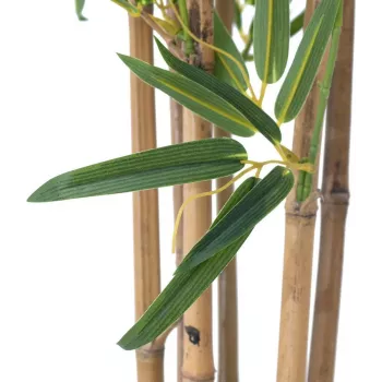 EUROPALMS Bambus deluxe, sztuczna roślina bambusa, 120cm (82509165)
