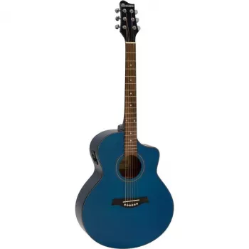 DIMAVERY STW-50 Gitara akustyczna Western, niebieska 26245088