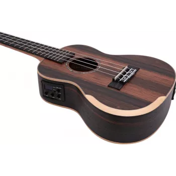 DIMAVERY UK-800 Ukulele koncertowe, hebanowe 26255856