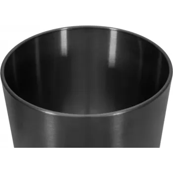 EUROPALMS STEELECHT-35 Nova Doniczka ze stali nierdzewnej, antracytowa, Ø35cm 83011397