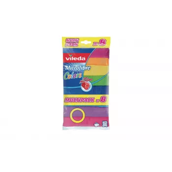 Vileda Colors Maxi Pack Ścierki z mikrofibry, 7 szt., 30 x 30 cm, różne kolory 6425