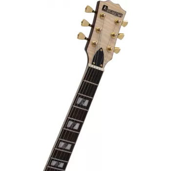 DIMAVERY LP-600 Gitara elektryczna, brązowa 26215181