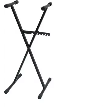 DIMAVERY SL-4 Statyw na keyboard X-Frame stalowy czarny 26702063