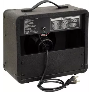 DIMAVERY GA-15 15W wzmacniacz gitarowy do gitary elektrycznej Combo (26360120)