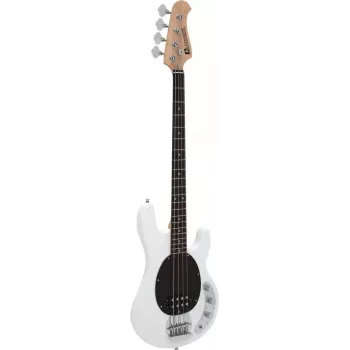 DIMAVERY MM-501 gitara basowa, biały (26222090)