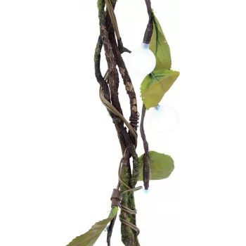 EUROPALMS Girlanda z mirtu torfowego z diodami LED, biała, 180 cm 83330308
