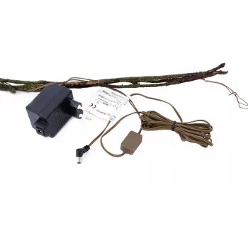 EUROPALMS Girlanda z mirtu torfowego z diodami LED, biała, 180 cm 83330308