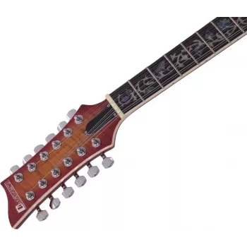 DIMAVERY LP-612 Gitara elektryczna, Flamed Sunburst 26215180