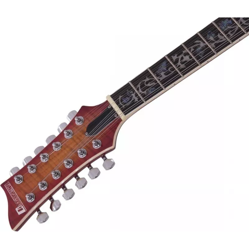 DIMAVERY LP-612 Gitara elektryczna, Flamed Sunburst 26215180
