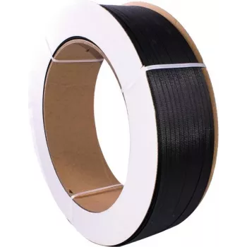 Taśma polipropylenowa do spinania Banholzer & Wenz, mała rolka, 12,7 mm, 4 rolki x 700 m, rdzeń 62 mm (30311)