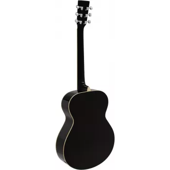 DIMAVERY AW-303 Gitara akustyczna western czarna (26242004)