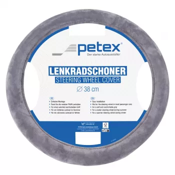 Petex Design 1108 Pokrowiec na kierownicę Srebrny 36-38 cm 433110803