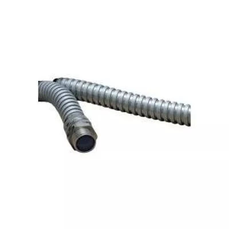 HellermannTyton SC10-GS-ML Sztywna rura osłonowa ocynkowana (GRC) 10 mm x 3 m, stal, EN 61386-21, wewnątrz i na zewnątrz 166-30110