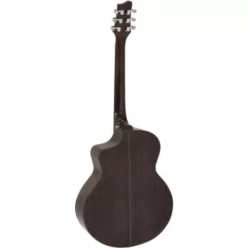 DIMAVERY STW-50 Gitara Western, Brązowa 26245087