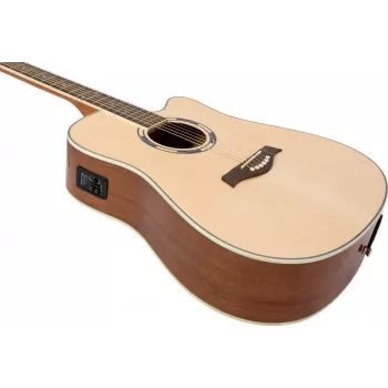 DIMAVERY JK-500 Gitara akustyczna, Cutaway, Natural 26231388