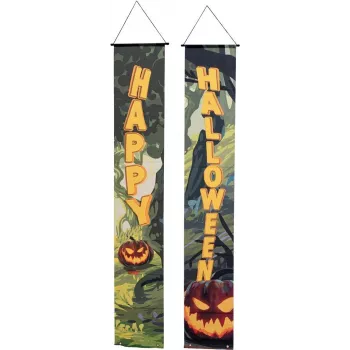 EUROPALMS Baner Halloween, Geisterwald, zestaw 2 szt., 30x180cm (80164207)
