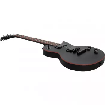 DIMAVERY LP-800 Gitara elektryczna, matowa czerń 26219400