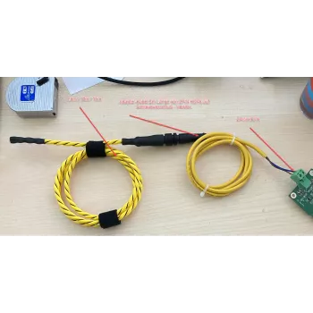 ALLNET MSR Kabel do wykrywania wycieków wody 15m + 2m połączenie (ALL445X-Leckage-15M-Cable)