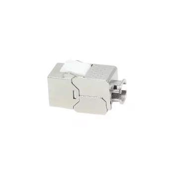 Moduł keystone SYNERGY21 S216378V3 CAT8.1 RJ45, Slim-line Short, certyfikat GHMT, biały