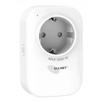 ALLNET ESP32 inteligentne gniazdo WiFi z monitoringiem energii i 2x ładowarka USB ALL3079
