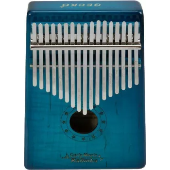 Dimavery KL-6 Kalimba, 17 klawiszy, C-dur, niebieska 26051620