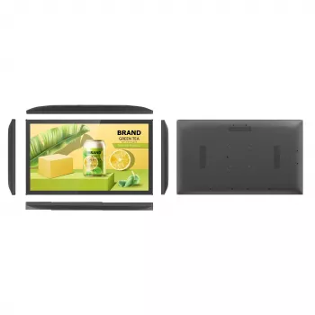 ALLNET TouchMon-150 15,6 inch Full HD IPS przenośny monitor dotykowy USB-C z HDMI, Mini HDMI, hubem USB