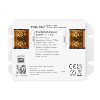 Miboxer PLCZ1 Zigbee 3.0 + 2.4G MiLight/Miboxer Główny Kontroler Oświetlenia