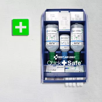 Apteczka First Aid Only Quick+ Safe DIN EN 15154-4 niebieska (P-44027 00)
