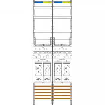Pole licznikowe f-tronic 2-polowe E219 H=1350mm 4-eHZ 7143016