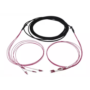SYNERGY21 S217052V2 Kabel światłowodowy trunkowy U-DQ(ZN)BH 4G 50/125 OM4 LC/LC 30m