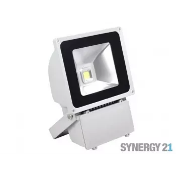 SYNERGY21 S21-LED-TOM01157 Zewnętrzny reflektor LED do oświetlania obiektów 80W szara obudowa chłodna biel V3
