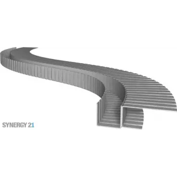 SYNERGY21 S21-LED-PR00002 Profil LED 200cm, stal cynkowana TYP-A Flex