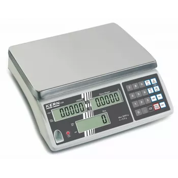Waga zliczająca KERN CXB 3K0.2, udźwig 3 kg, dokładność odczytu 0,2 g, 3 wyświetlacze, RS-232