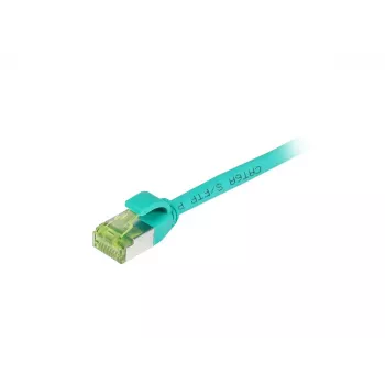 SYNERGY21 S217965 kabel krosowy slim CAT6A S/FTP RJ45, 500 MHz, zielony