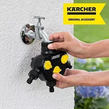 Kärcher 2.645-200.0 Trójdrożny rozdzielacz z wężem ssawnym 60 mm z zaworem zwrotnym