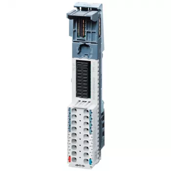 Siemens SIMATIC ET 200SP BaseUnit BU15-P16+A0+2D, Typ A0, złącza push-in, jasny kod kolorystyczny, 16 zacisków procesowych, 2 zaciski diagnostyczne, definiuje nową grupę potencjałów P1 dla czujników 2-przewodowych, montaż na szynie DIN, IP20 6ES71936BP000
