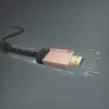 Kabel HDMI Hama 00205024 0,75 m HDMI Typ A (Standard) czarno-różowy