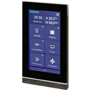 Siemens Touch Control TC5 5 Panel, czarny, podtynkowy 205/22 (5WG12052AB22)