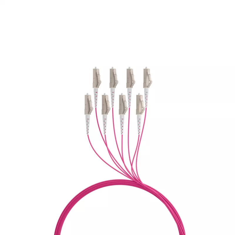 Kabel magistralowy EFB Elektronik U-DQ ZN BH OM4 8G 1x8 LC-LC 170m Dca LSZH - 170 m (O8322S170OM4)