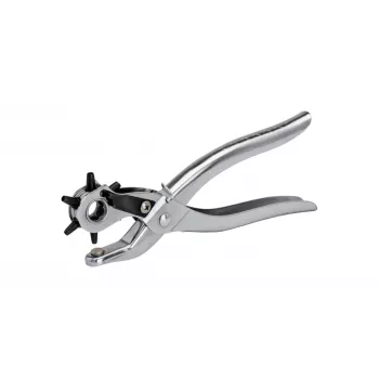RAPID TOOLS RP03 Obrotowe szczypce do wybijania otworów, metalowe, srebrne, 2-4,5 mm, 6 rozmiarów 5001724