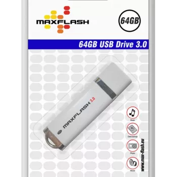 MEMORYSOLUTION MAXFLASH 64GB USB 3.0 Highspeed Flash Drive, Retail