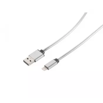 Kabel Exertis Connect Lightning 1 m srebrny 39910218