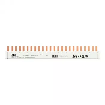 Szyna pinowa 3-fazowa ABB BB-SU 3/24/10, 10 mm², 24 piny, 63 A 2CDL803141R1024