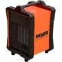 Master Climate Solutions Heylo DE 2 XL elektryczny nagrzewnica wentylatorowa, 2 kW, 90 m³/h, 230 V, 8,7 A, 2 stopnie grzania, zintegrowany termostat, zabezpieczenie przed przegrzaniem, uchwyt do przenoszenia, stal malowana proszkowo 1101922