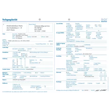 Raport przekazania / Formularz przekazania BOI, A4, 50 arkuszy 9206-00215