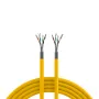 INFRALAN Cat.7A 1250 AWG22 S/FTP 4P CPR Dca 25Gbit/s ready Rzepakowy Żółty RAL1021, 100m 999833.100-CPR
